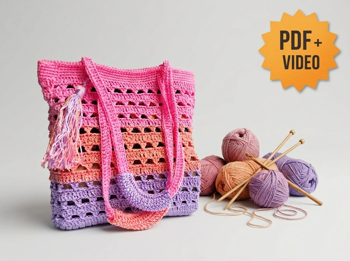 Crochet Market Bag Pattern crochet bag pattern