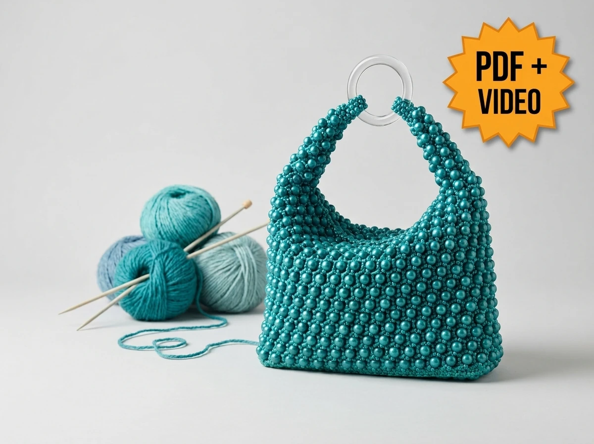 Beaded Crochet Bag crochet bag pattern