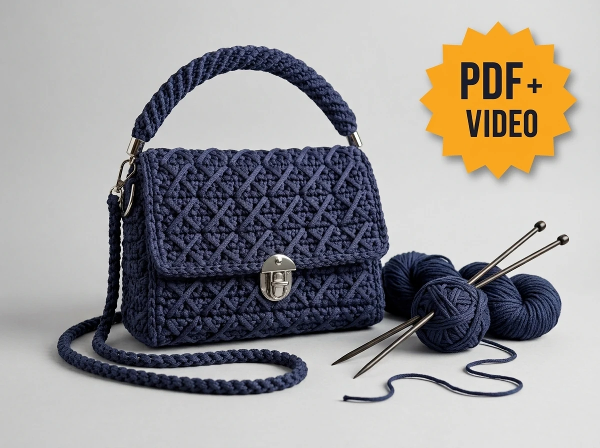 Crochet Women’s Handbag Pattern crochet bag pattern