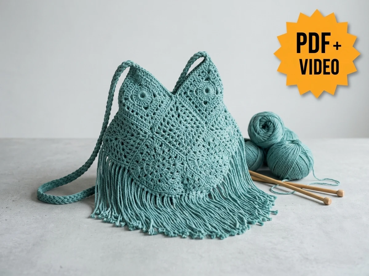 Festival Crochet Bag crochet bag pattern