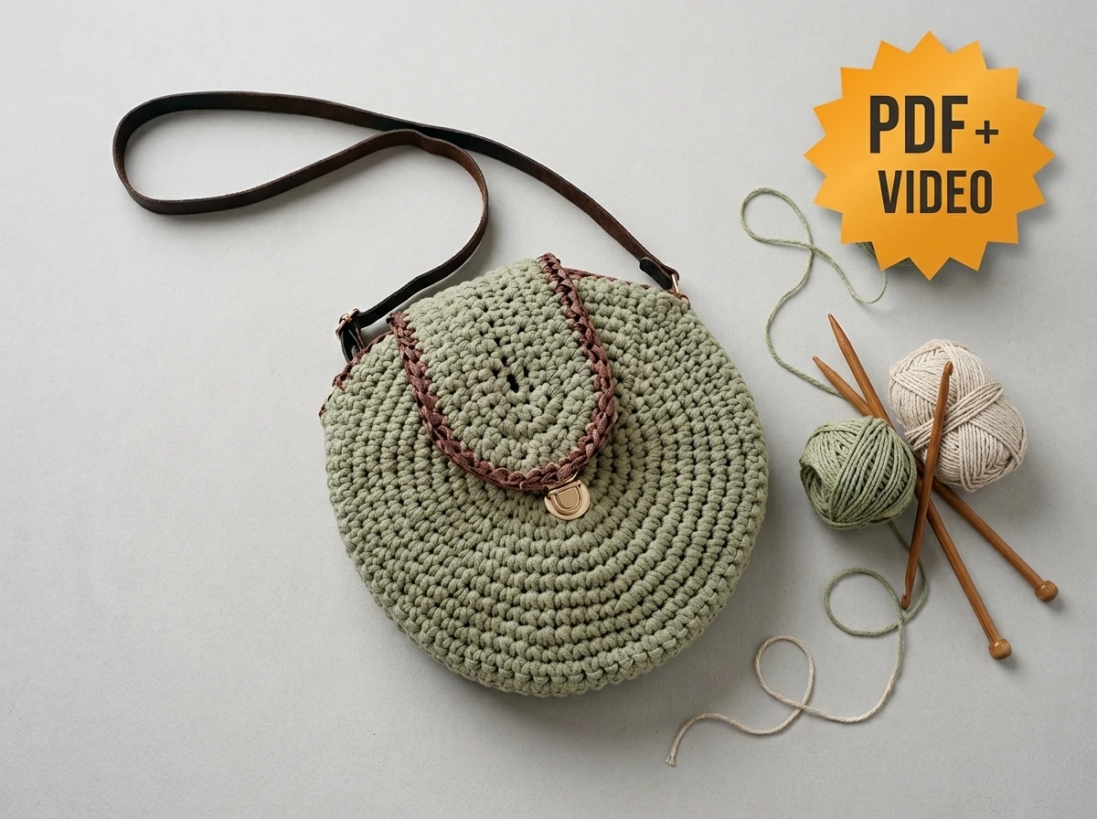 Rouoli Handbag Crochet Pattern crochet bag pattern